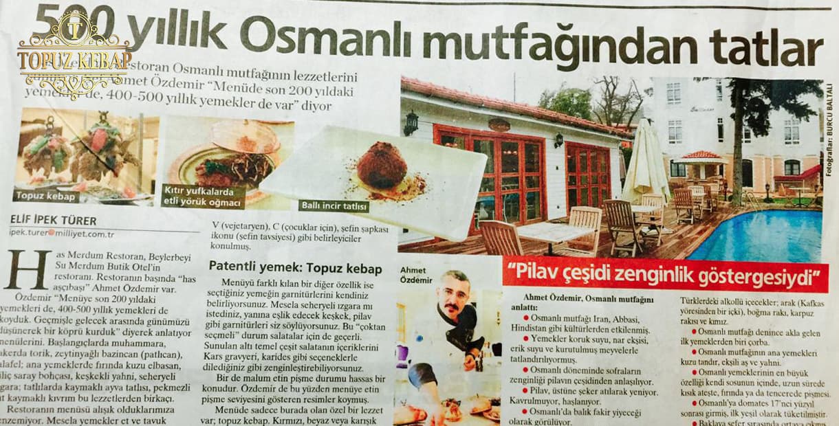 Osmanlı Ve Türk Mutfağından Lezzetler 